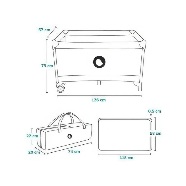 Дитячий манеж Lionelo STEFI BEIGE SAND (LO-STEFI BEIGE SAND) - picture 6