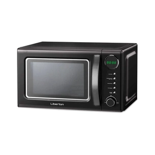 Мікрохвильова піч Liberton LMW-2083E black зображення 1