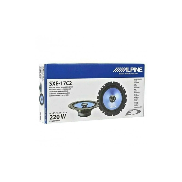 Коаксіальна акустика Alpine SXE-17C2 - picture 8