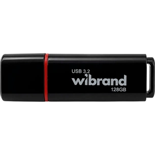USB флеш накопитель Wibrand 128GB Scarab Black USB 3.2 (WI3.2/SC128P11B) изображение 1