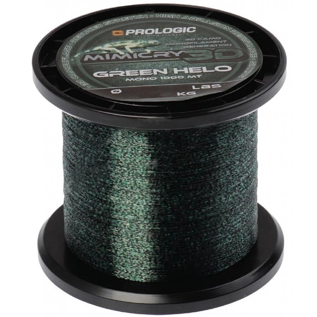 Леска Prologic Mimicry Green Helo 1000m 0.30mm 15lb/7.1kg (1846.12.78) - изображение 1