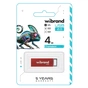 USB флеш накопичувач Wibrand 4GB Chameleon Red USB 2.0 (WI2.0/CH4U6R) - зменшене зображення 2