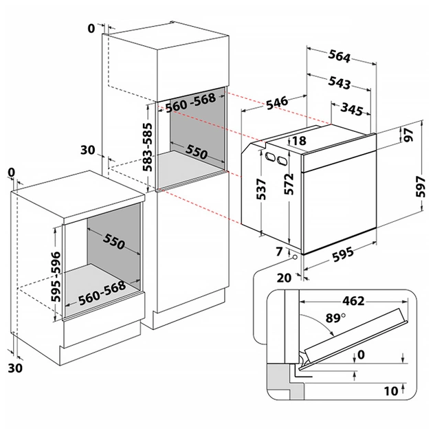 Духова шафа Whirlpool WOI5S8PM2SWAWMD54MWWOI78PT1SBA (WOI5S8PM2SWA) - picture 11