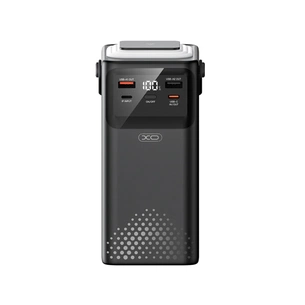 Батарея универсальная XO 80000mAh, PD/20W, QC/22,5W, Lamp, black (XO-PR287-BK) изображение 1