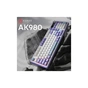 Клавіатура Ajazz AK980 Clear Sky Switch Purple RGB USB/Wireless/Bluetooth UA Purple (AK980-CS-PWB) - зменшене зображення 6