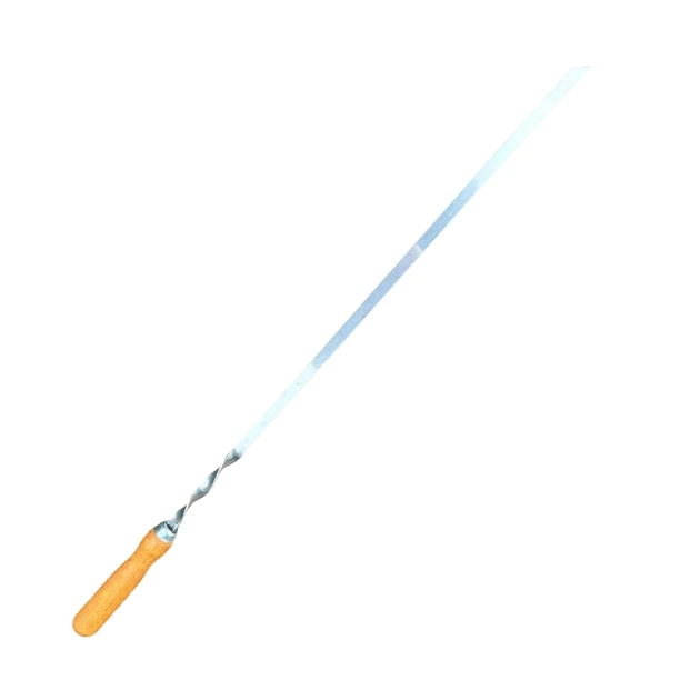 Шампур Metalzavod 580х10х2мм (SHMP-DR-580x10x2-LT) - зображення 1