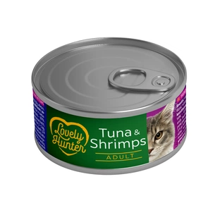 Консерви для котів Lovely Hunter Adult cats Tuna & Shrimp 85 г (LHU45468) зображення 1