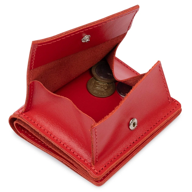 Портмоне Grande Pelle Червоне (11565) - зображення 7