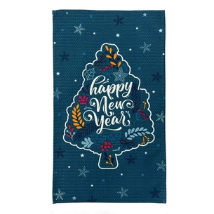 Рушник Прованс вафельний Happy 33х60 см (4823093452626) зображення 1