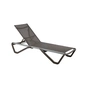Шезлонг PAPATYA Wave сіро-коричневий сітка сіро-коричневий (4168) - зменшене зображення 1