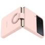 Чeхол-накладка Samsung Silicone Cover with Ring для Samsung Galaxy Flip 4 SM-F721 Pink (EF-PF721TPEGUA) - уменьшенное изображение 5