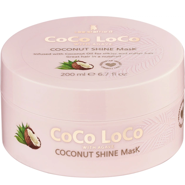 Маска для волосся Lee Stafford Coco Loco з кокосовою олією 200 мл (5060282703452/4060282703452) - зображення 1