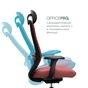 Офісне крісло OfficePro Omnis, OC640R (OC640R) - зменшене зображення 11