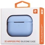 Чохол для навушників 2E для Apple AirPods Pro Pure Color Silicone 2.5 мм Sky blue (2E-PODSPR-IBPCS-2.5-SKB) - зменшене зображення 4