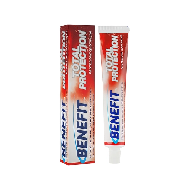 Зубна паста Benefit Total Protection Повний захист 75 мл (8003510010271) - изображение 1