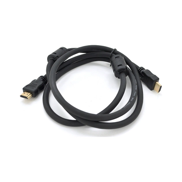 Кабель мультимедийный HDMI M to HDMI M 3.0m V1.4 4K black Ritar (HDMI(M)/(M)V1.4-3m-348B) - изображение 1