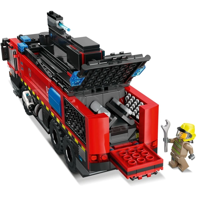 Конструктор LEGO City Пожежна вантажівка в аеропорту (60499) - picture 6