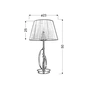 Настільна лампа Candellux 41-55071 DIVA (41-55071) - зменшене зображення 2