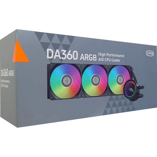 Система рідинного охолодження PcCooler DA360 ARGB BK - picture 4