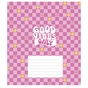 Зошит Школярик Good vibes only 24 аркуша клітинка (024-3561K) - зменшене зображення 1