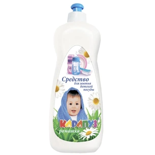 Засіб для ручного миття посуду Карапуз Ромашка 500 мл (4820049380927) зображення 1
