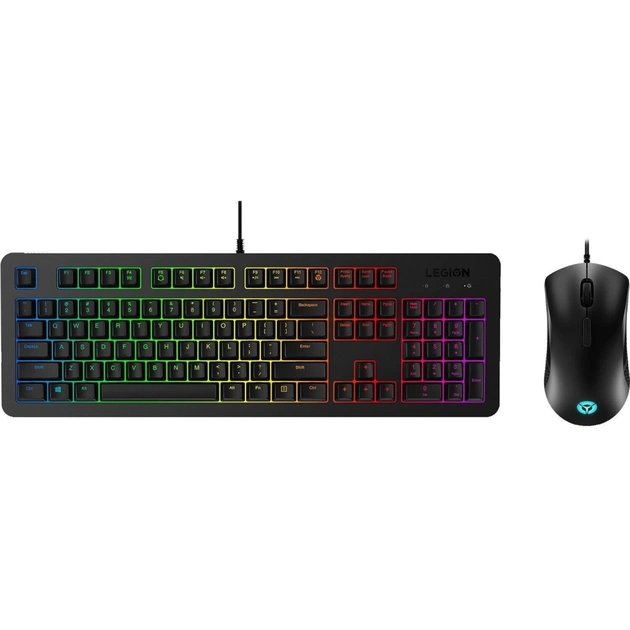 Комплект Lenovo Legion KM300 RGB UA USB Black (GX31L16652) - изображение 1