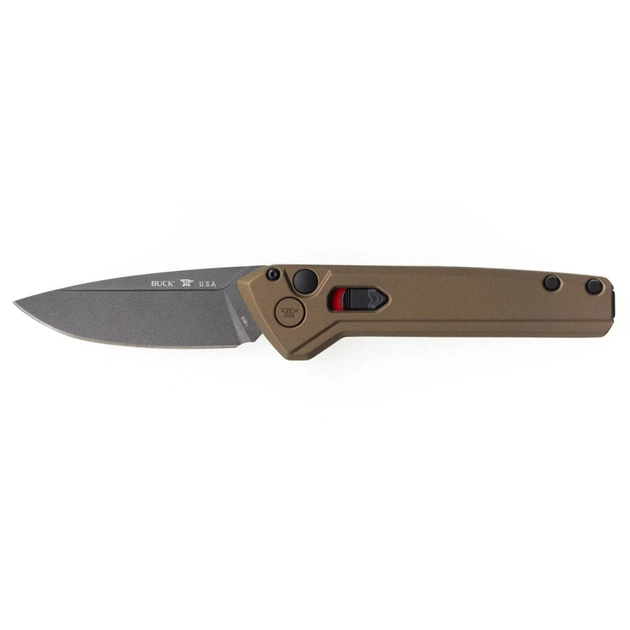 Ніж Buck Deploy Auto Burnt Bronze (838BRS1B) - зображення 1