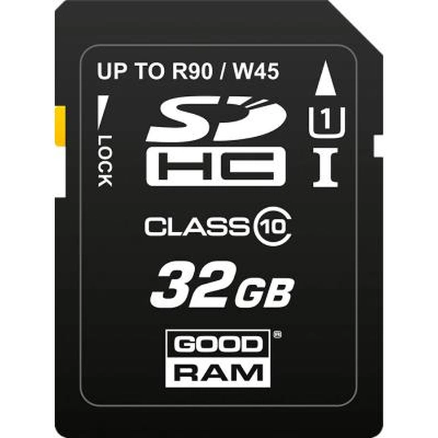 Карта пам'яті Goodram 32GB SDHC Class 10 UHS-I (SDC32GHCUHS1GRR10) - изображение 1
