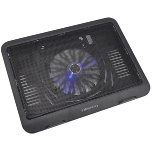 Підставка до ноутбука Omega WIND Laptop Cooler Pad Black (OMNCPWB) зображення 1