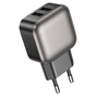 Зарядний пристрій BOROFONE 2xUSB BAS51A black (6941991116100) - зменшене зображення 4