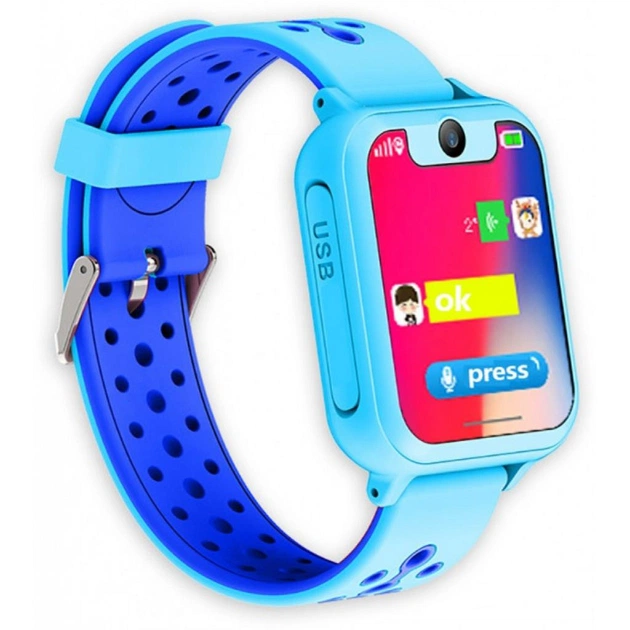 Смарт-годинник UWatch S6 Kid smart watch Blue (F_85712) - зображення 1