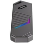 Карман внешний Dynamode M.2 SSD NVMe to USB-C USB 3.2 Gen2 aluminum black (DM-CAD-SSD14-N) - уменьшенное изображение 4