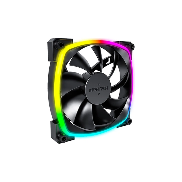 Кулер до корпусу MONTECH AX120 PWM BLACK - изображение 1