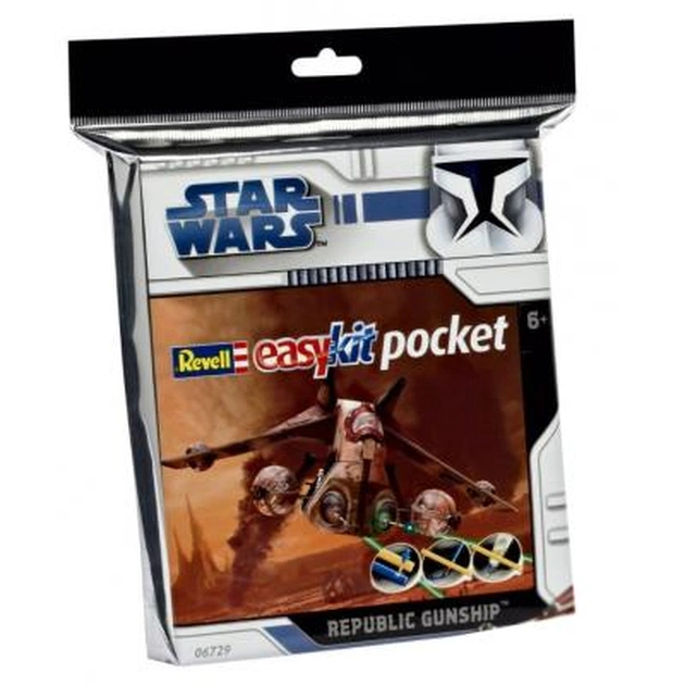 Збірна модель Revell Зоряні війни. Космічний корабель Republic Gunship 1:172 (6729) - изображение 1