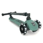 Самокат Scoot&Ride Highwaykick-3 колеса з підсвіткою, сіро-зелений (SR-96345) - зменшене зображення 2
