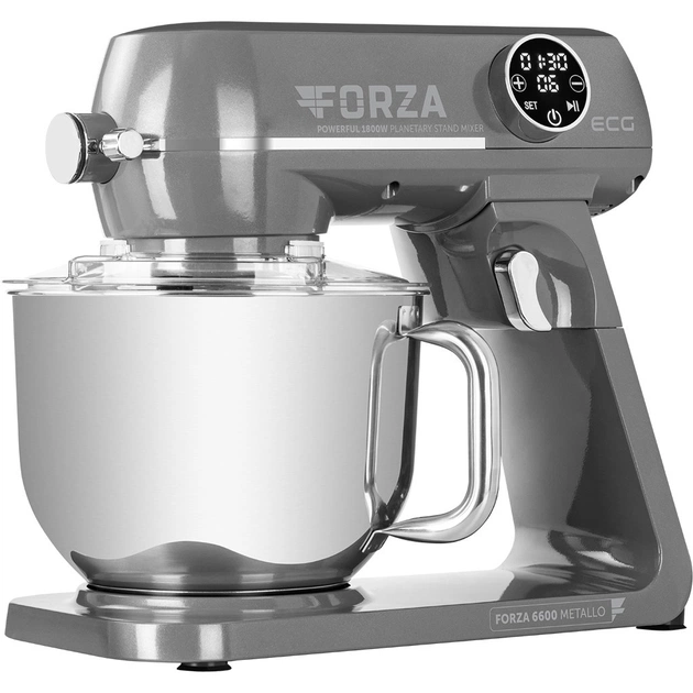 Кухонний комбайн ECG FORZA 6600 Metallo Scuro - picture 2