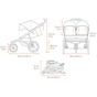 Коляска Thule Urban Glide 2 Double Black (TH 10101951) - зменшене зображення 5