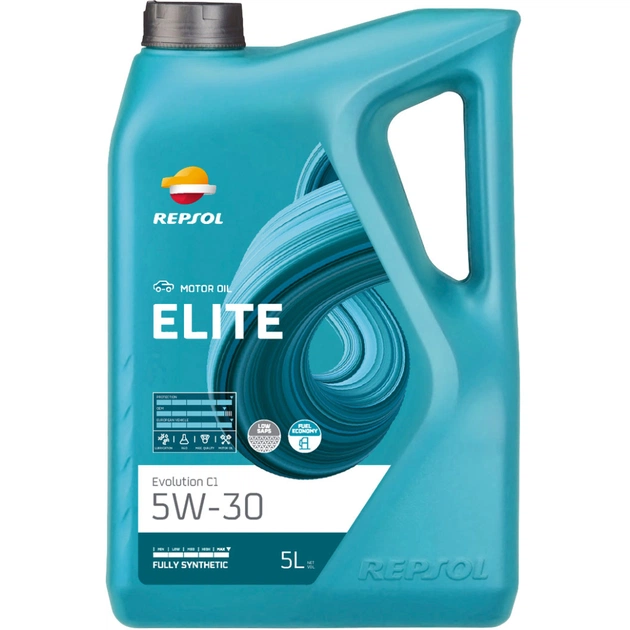 Моторное масло REPSOL ELITE EVOLUTION C1 5W-30 5л (RPP0051IFB) - изображение 1