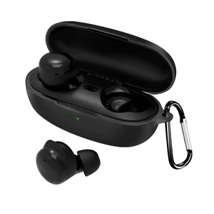 Чохол для навушників BeCover Silicon для QCY T17 Black (710175) зображення 1