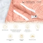 Наматрасник MirSon № 1757 Eco Light Coral EcoSilk (2200003711219) - уменьшенное изображение 2