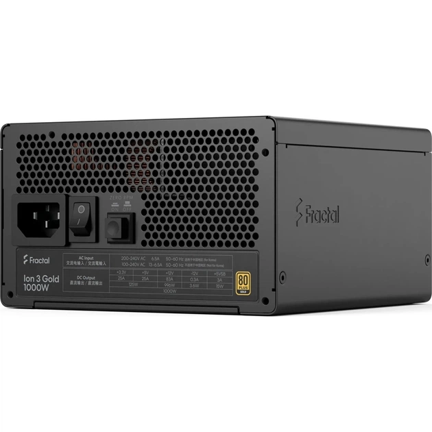 Блок питания Fractal Design 1000W Ion 3 Gold (FD-P-IA3G-100-EU) - изображение 9