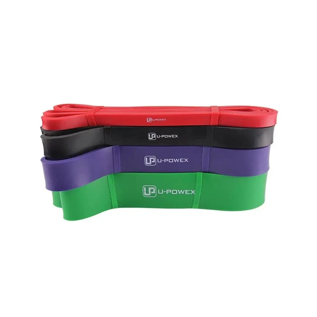 Еспандер U-Powex Power Band набір 4шт 4,5-57kg (UP_1070_4in) - зображення 7