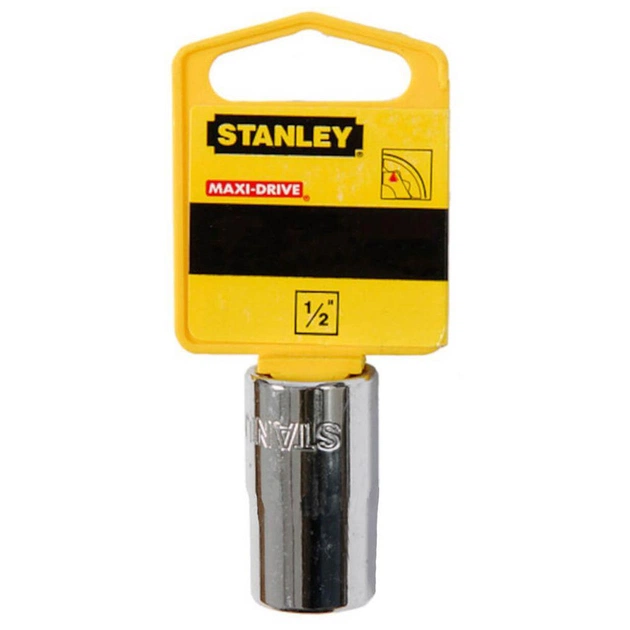 Торцевая головка Stanley 1/2"х 21мм, с двенадцатигранным профилем, метрическая (4-88-793) - изображение 1