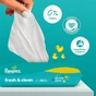 Детские влажные салфетки Pampers Fresh Clean Baby Wipes 4 х 80 шт (320 шт) (8001841078052) - уменьшенное изображение 5
