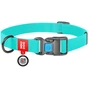 Нашийник для тварин WAUDOG Waterproof пластикова пряжка-фастекс Ш 20 мм Д 28-40 см ментол (2770) - зменшене зображення 1