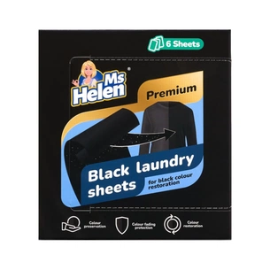 Серветки для прання Ms Helen Для оновлення чорного кольору 6 шт. (4820281850172) зображення 1