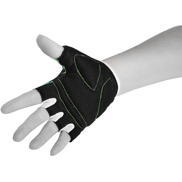 Велорукавиці PowerPlay 001 Листя Чорні XS (001_Black_XS) - picture 3