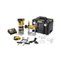 Фрезер DeWALT 18В XR Li-lon, безщітковий, 16000-25500 об/хв, цанга 6-8мм, 2x5Ah, TSTAK (DCW604P2) - уменьшенное изображение 2