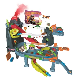 Ігровий набір ZIPP Toys Dino автотрек-вулкан електричний, 8 машинок (5505A) зображення 1