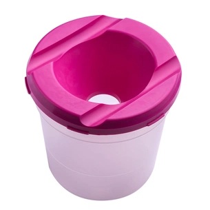 Стакан-непроливайка ZiBi рожевий (ZB.6900-10) изображение 1